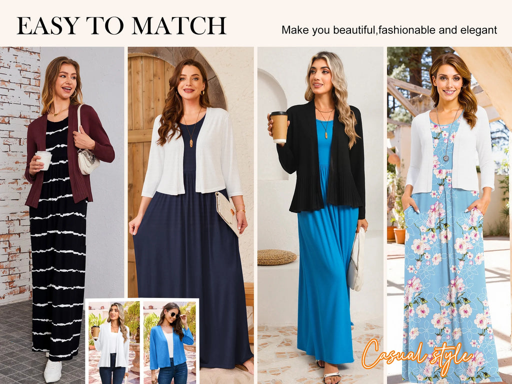 Women'S Short Sleeve Loose Plain Maxi Dresses Casual Long Dresses with Pockets,Us Size,Dark Purple,Xl